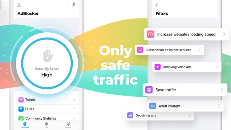Thunderbolt VPN & Cleaner