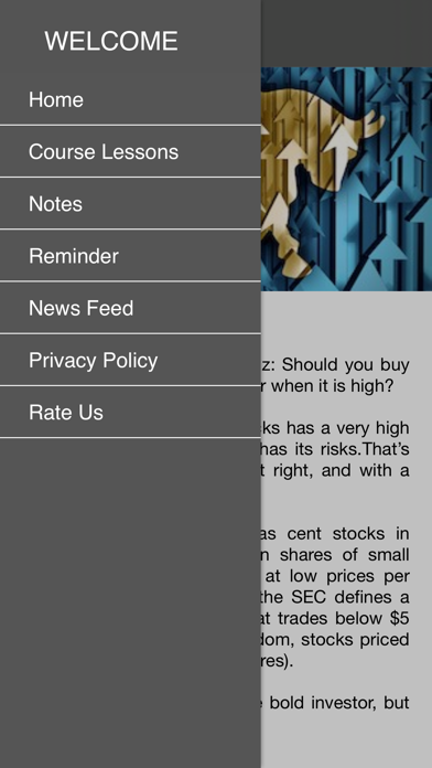 Penny Stocks trading Course Screenshot