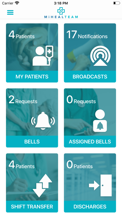 MiHealTeam - Healthcare Staff Screenshot