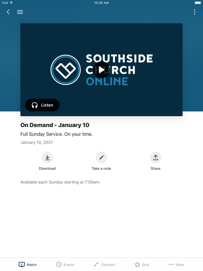 Southside Church Georgia