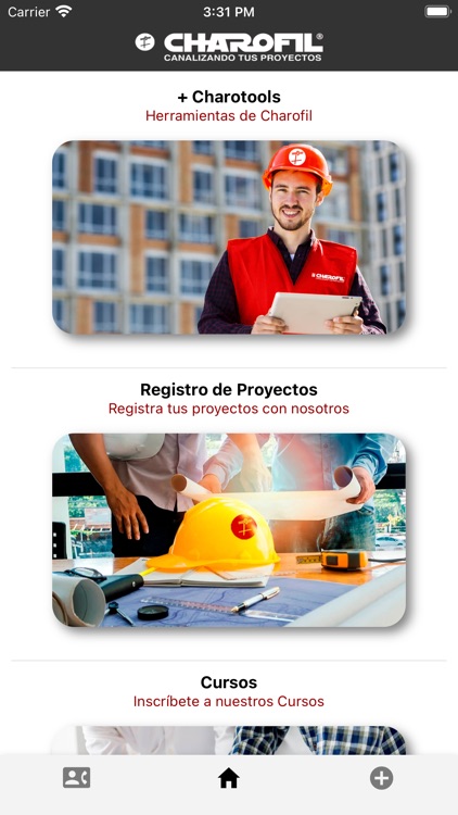 Charofil App v2.0