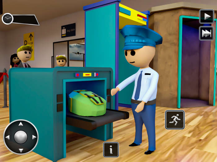My Stickman Security Airport