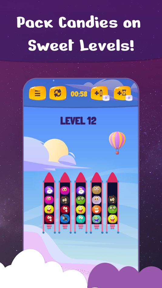 #3. Rocket Sort Puzzle Games (iOS) 由: Sugar Social Networks