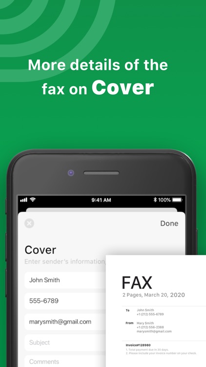 Fax from iPhone - Tiny Fax screenshot-4