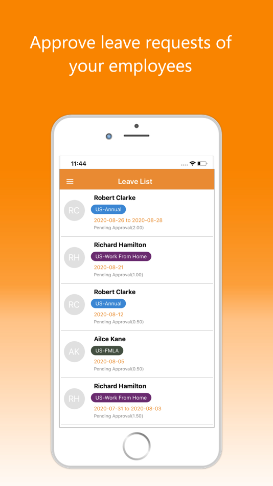 #5. OrangeHRM Open Source (iOS) Podle: orangehrm