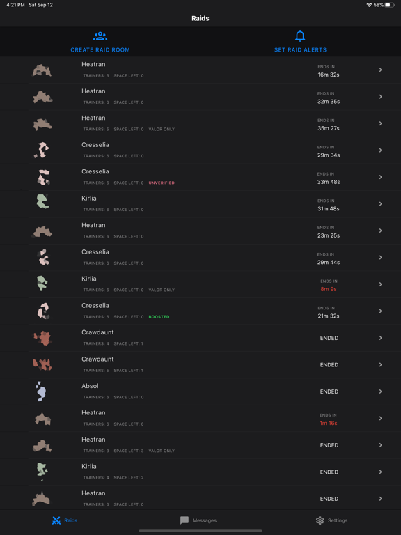 Screenshot #4 pour GO Trainer Chat