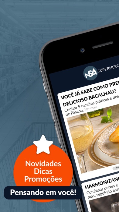 NSA Supermercados Screenshot
