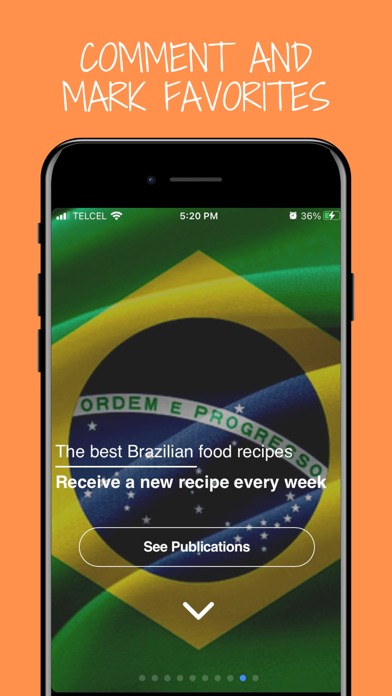 Brazilian Food Recipes Screenshot
