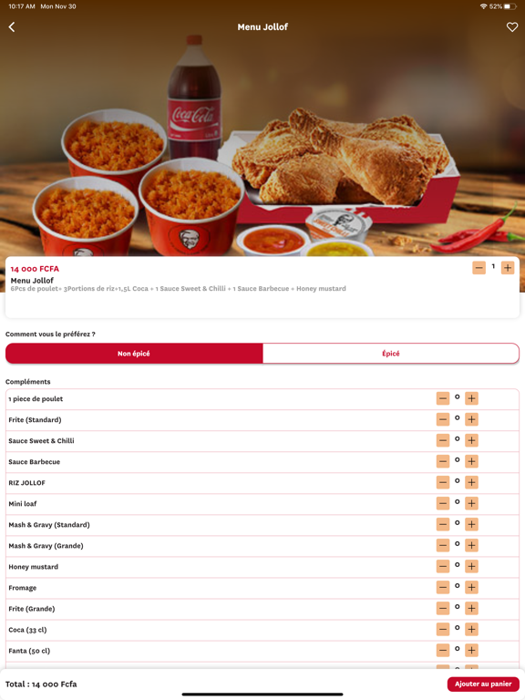 Screenshot #6 pour KFC Gabon