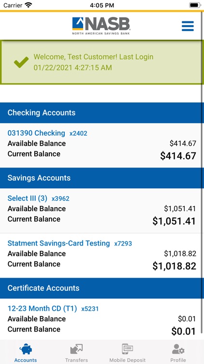 NASB North American Sav Bank