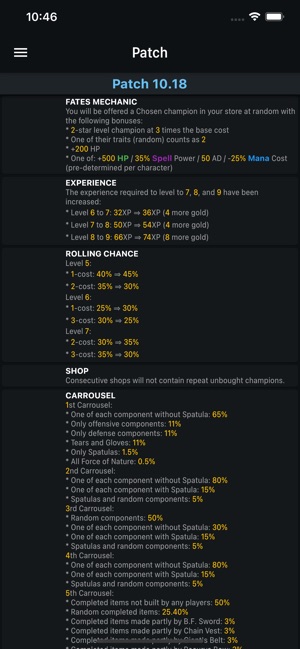 TFT Stats on the App Store