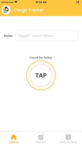 Game screenshot Cough Tracker & Reporting apk