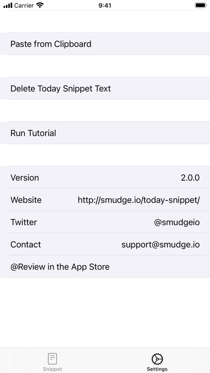 Today Snippet Widget screenshot-5