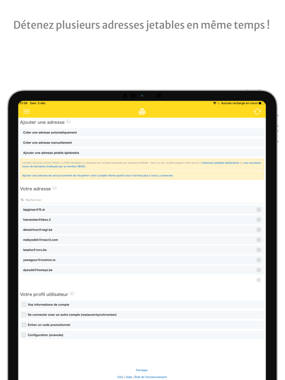 Screenshot #4 pour InstAddr