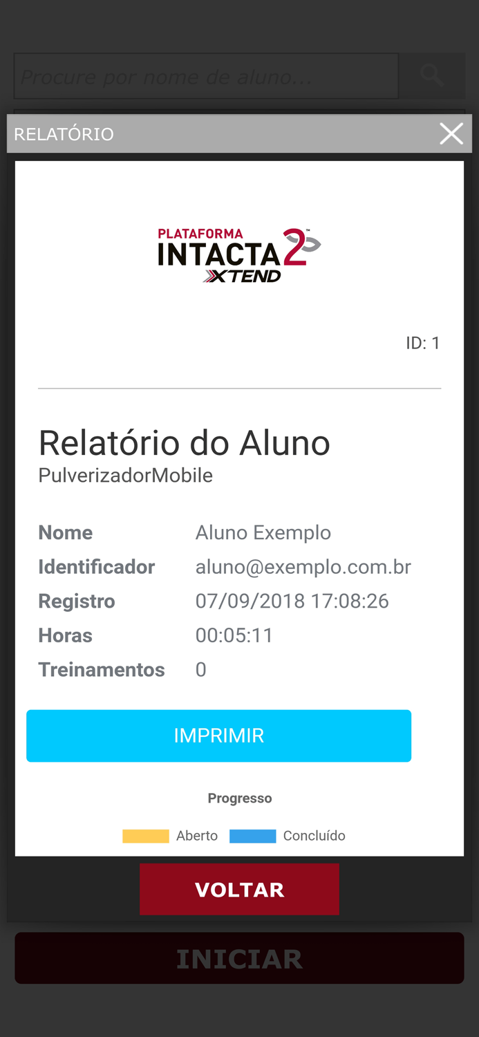 i2x Checklist Pulverizador
