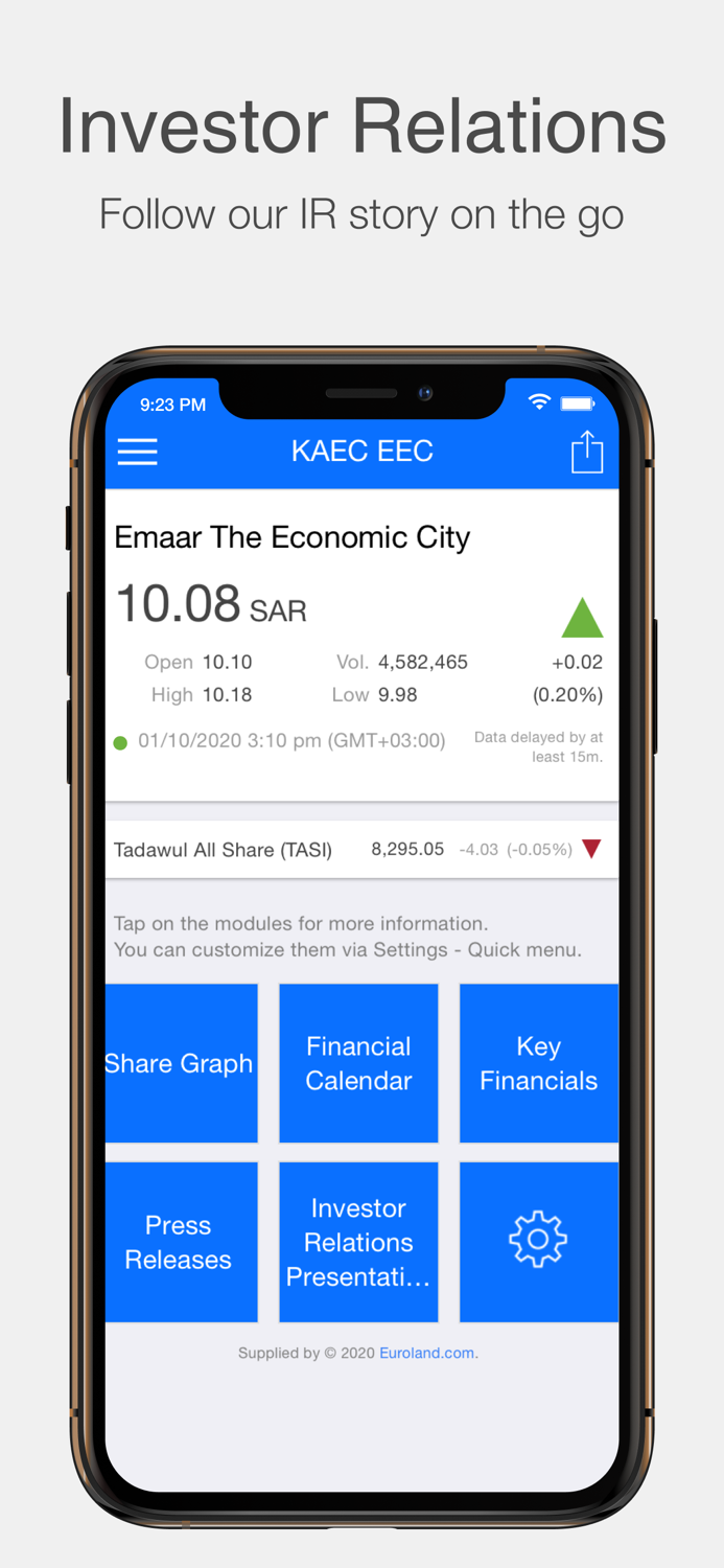 KAEC Investor Relations