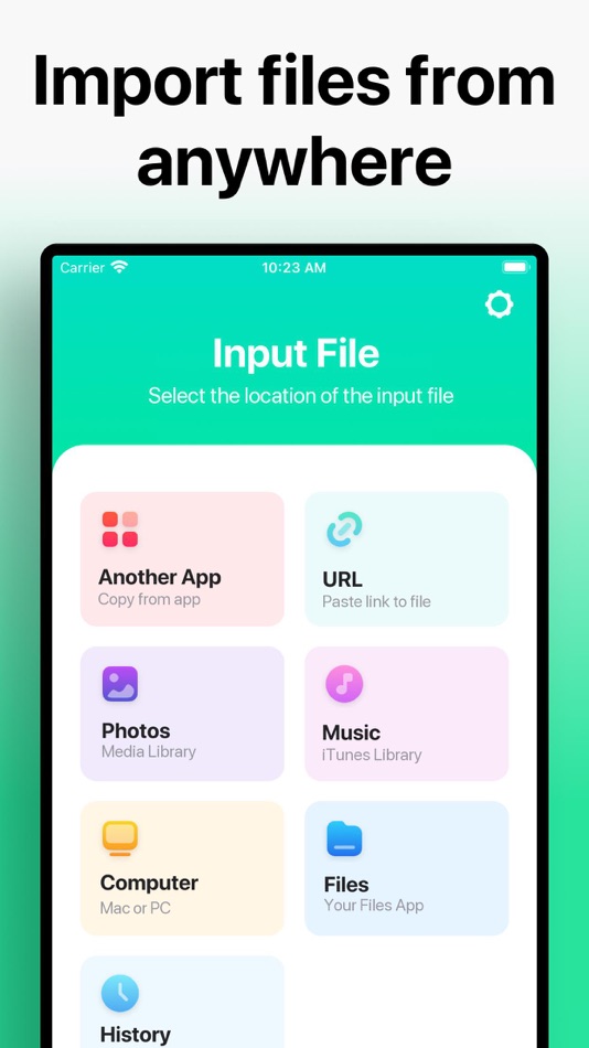 #4. The Audio Converter (iOS) 来自: Float Tech, LLC