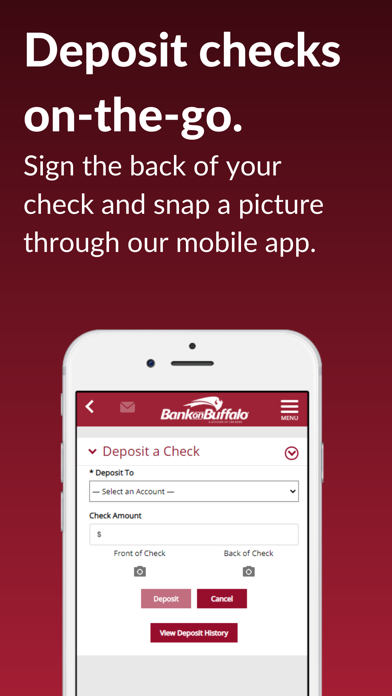 Bank on Buffalo goMobile screenshot 4