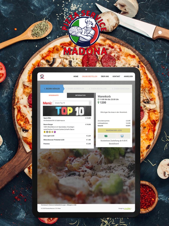 Screenshot #6 pour Pizzeria Madona Wien