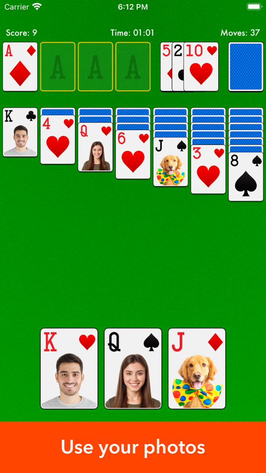 #3. Solitaire ~ Klondike Card Game (iOS) 由: Gabriel Silviu Stefan