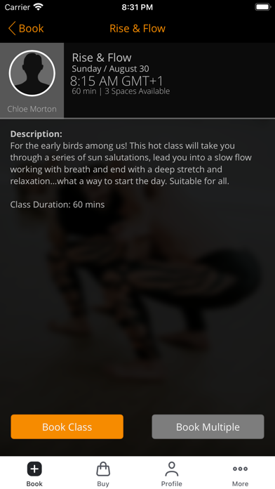 Hot Yoga Club screenshot 3