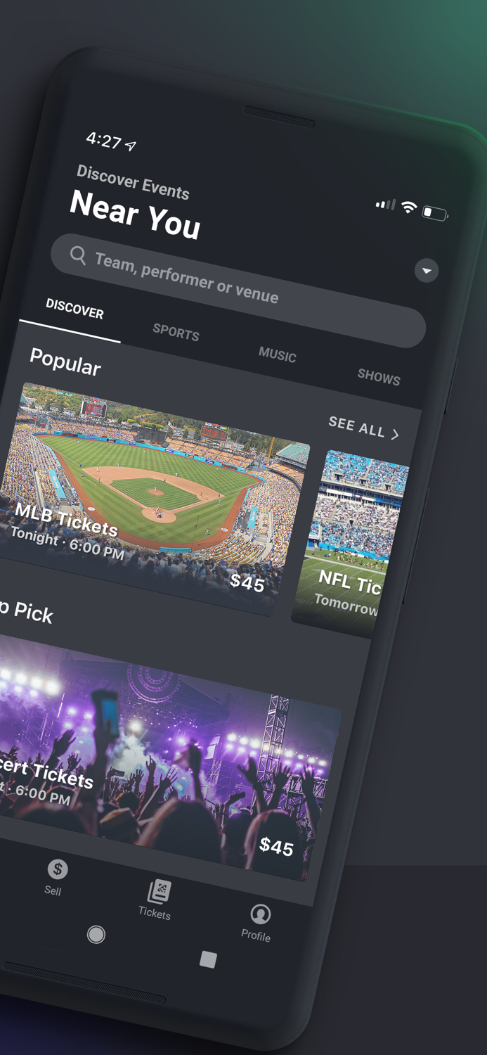 Gametime - Last Minute Tickets