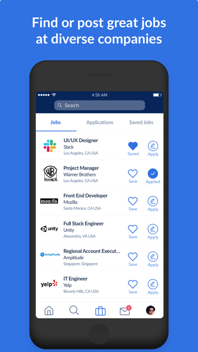 Divercity: Diverse Tech Jobs Screenshot