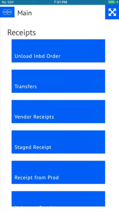Körber One Mobile Screenshot