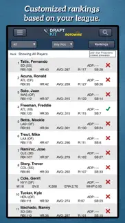 fantasy baseball draft kit '21 iphone screenshot 1