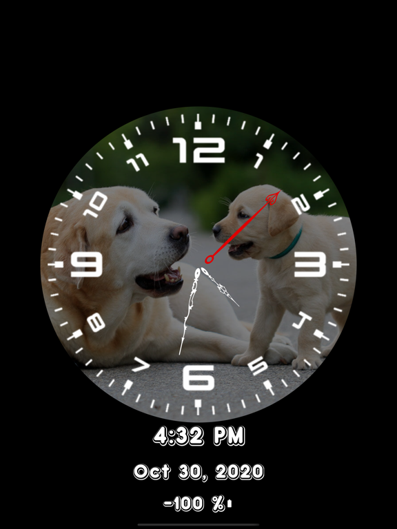 Screenshot #5 pour Analog Clock-Stand Face Clock