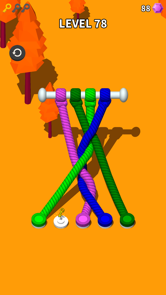 #9. Untangle 3D! (iOS) 由: Traxnet OU