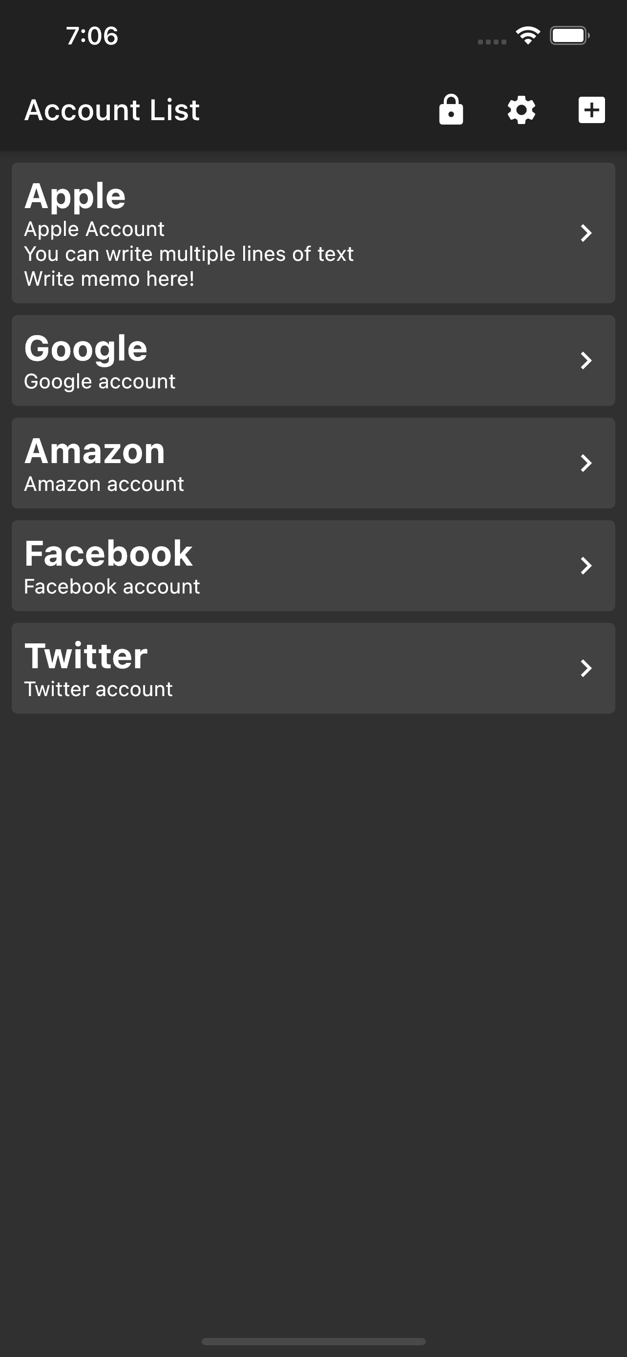 Simple Password Reminder