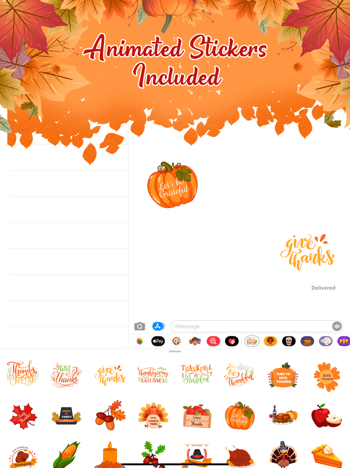 Thanksgiving Day - Stickers