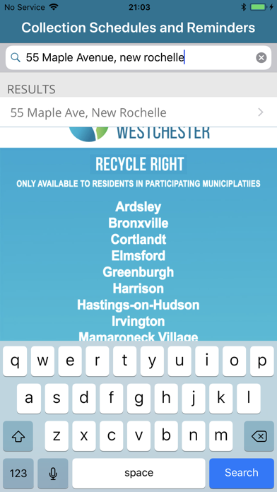 Recycle Right Westchester screenshot 2