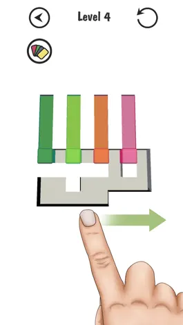 Game screenshot Color Swipe Maze apk