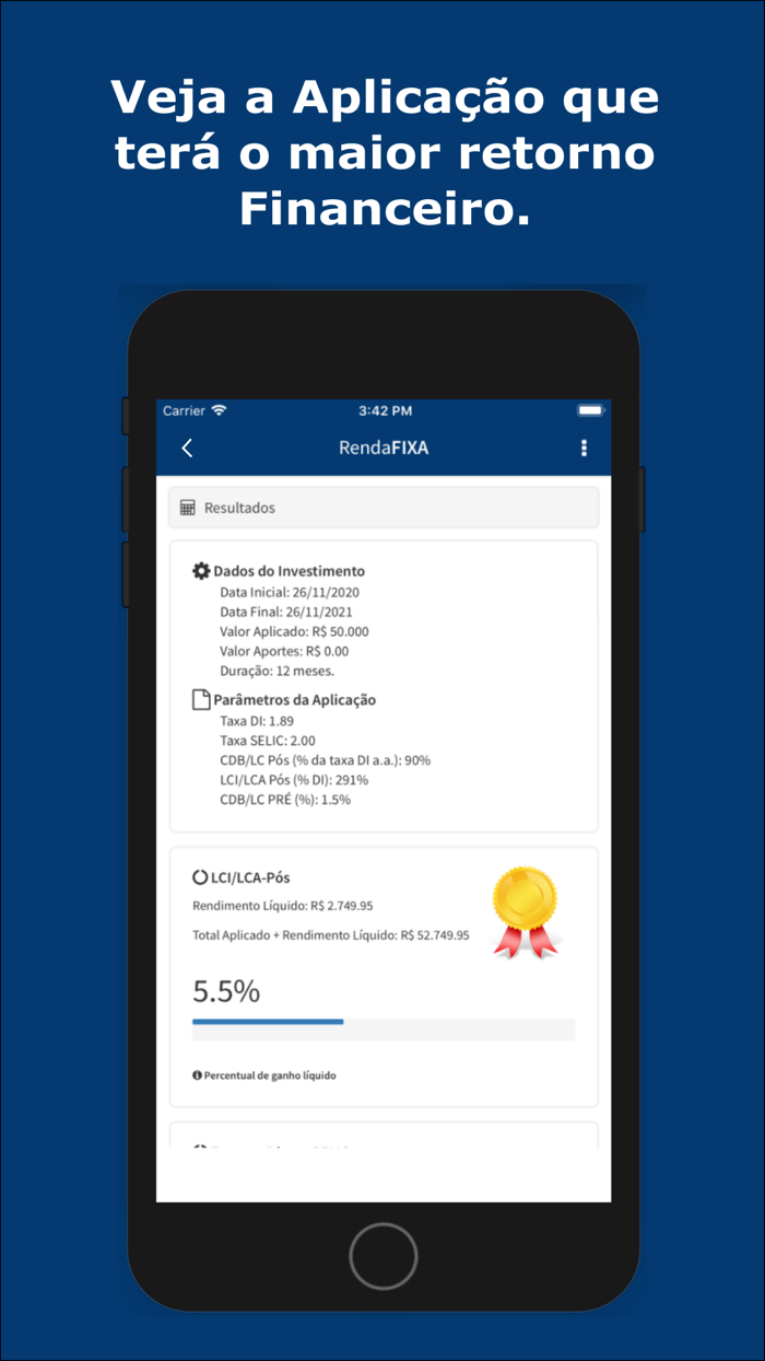 Calculadora Renda Fixa Fácil
