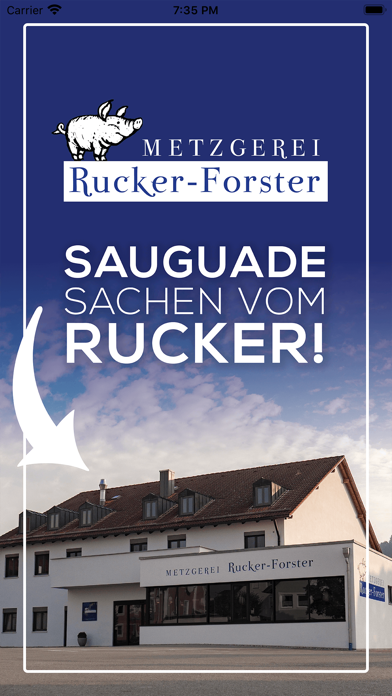Metzgerei Rucker-Forster Screenshot