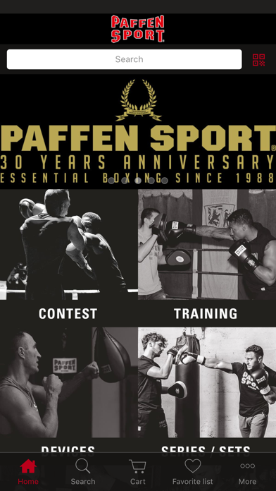 Paffen Sport Boxing Shop Screenshot