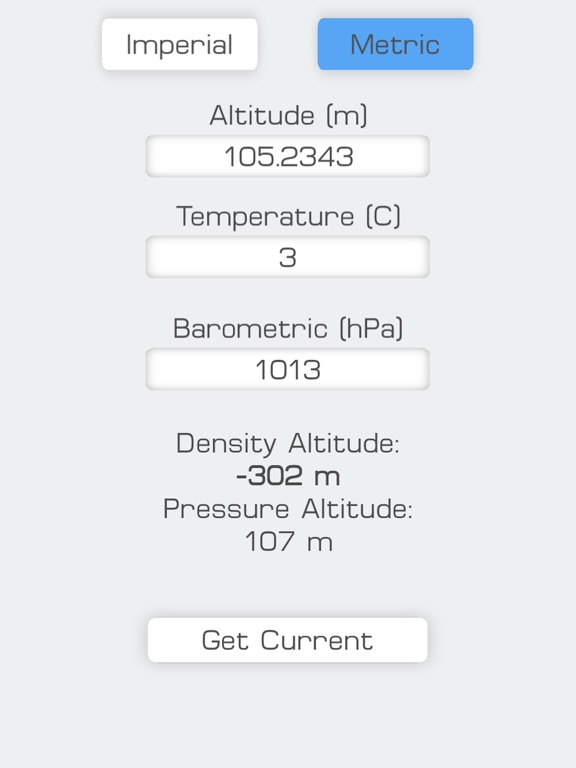 Screenshot #4 pour Density Altitude Meter