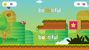 Spelling Bee: Flappy Bee screenshot