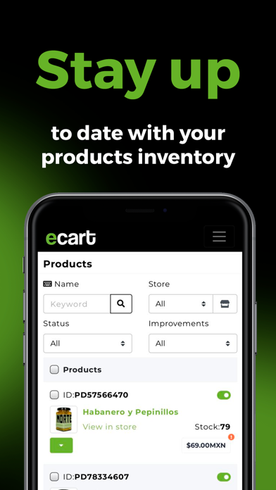 Ecart Seller Screenshot