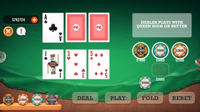 Three Card Casino Poker Screenshot
