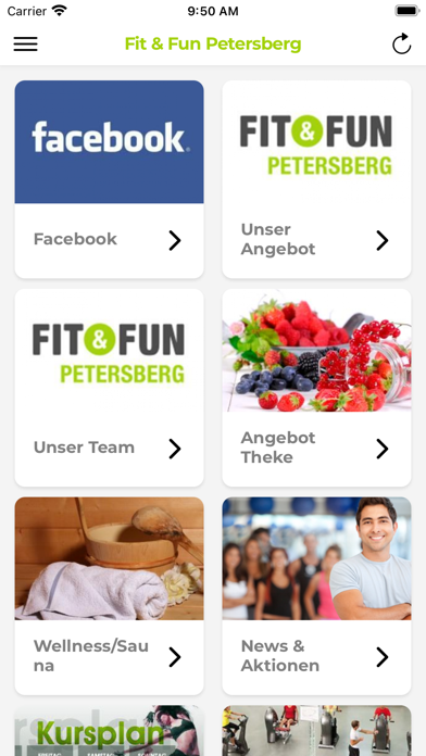 Fit&Fun Petersberg Screenshot