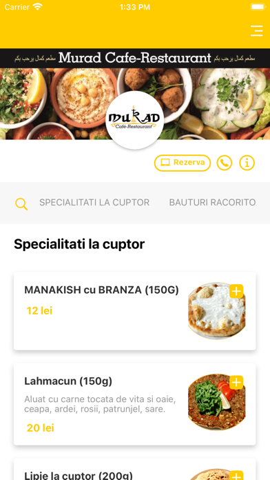 Murad Restaurant Screenshot