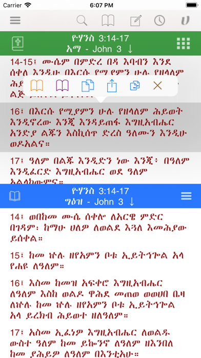 Hiyaw Qal AmlaK Bibles Screenshot