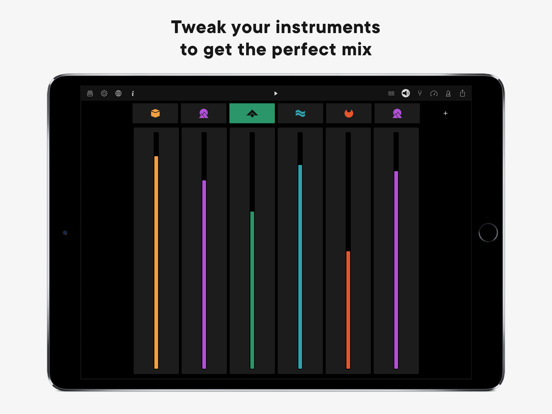 Groovebox iPad app afbeelding 6