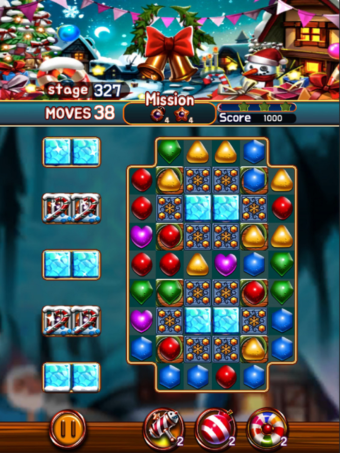 Jewel Snow Puzzle