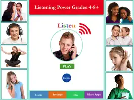 Game screenshot Listening Power Grades 4-8+ HD mod apk