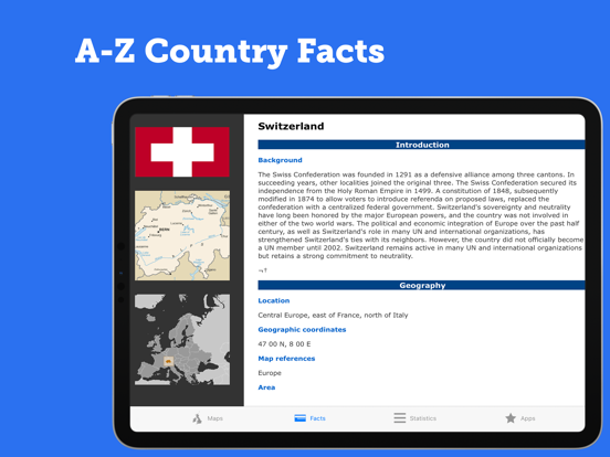 Screenshot #6 pour Atlas: Maps & Facts