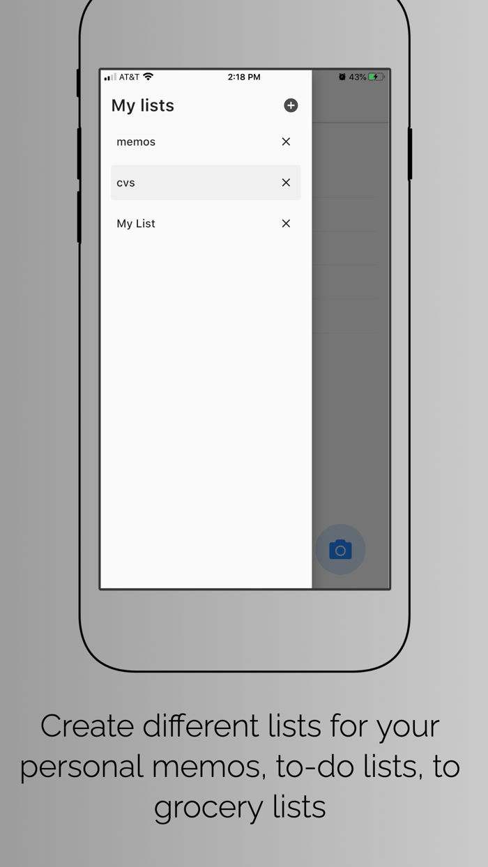 dThing Memo with Pics and Voice